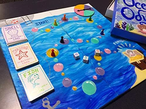 Apostrophe Games Create Your Own Board Game Kit, DIY Set with Blank Board & Game Pieces, 45.6cm x 45.5cm x 0.1cm | Educational & Non-Toxic thumbnail 6