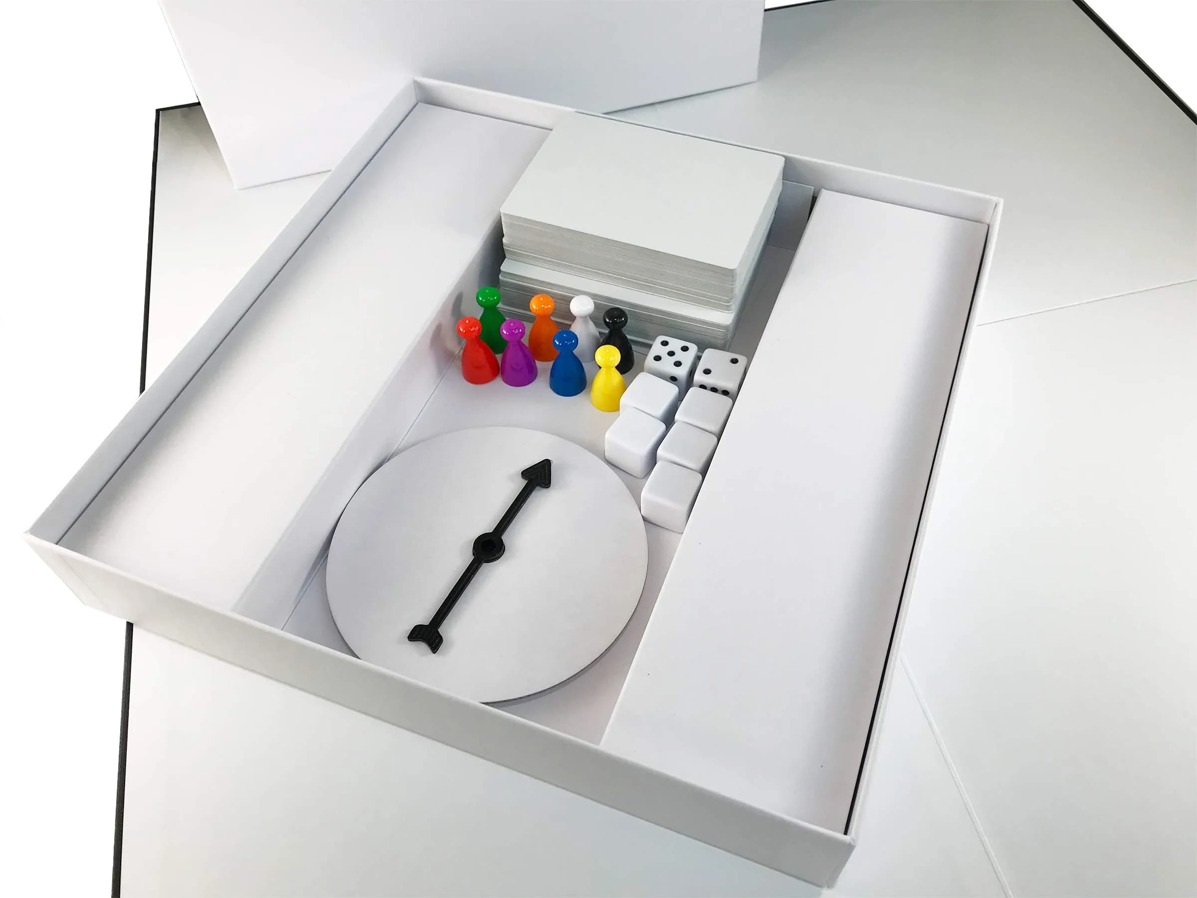 Apostrophe Games Create Your Own Board Game Kit, DIY Set with Blank Board & Game Pieces, 45.6cm x 45.5cm x 0.1cm | Educational & Non-Toxic - view 4