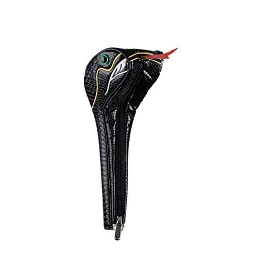 Sahara Black Snake Driver Headcover for Golf Clubs | Fits 460cc Drivers with Zippered Closure thumbnail 1