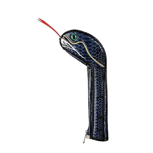 Sahara Black Snake Driver Headcover for Golf Clubs | Fits 460cc Drivers with Zippered Closure thumbnail 3