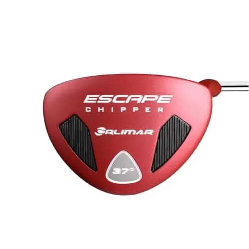 Orlimar Escape Mallet Chipper Golf Club, Right Handed, Red | Wide Sole, 37° Loft, Control & Alignment Aid thumbnail 2
