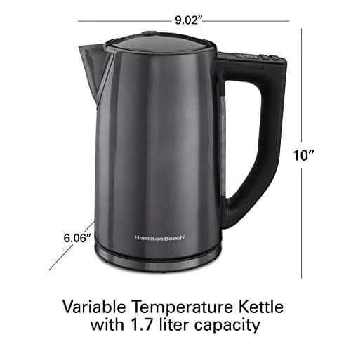 Hamilton Beach Temperature Control Electric Tea Kettle 1.7L | Precise Temp & Keep Warm thumbnail 7