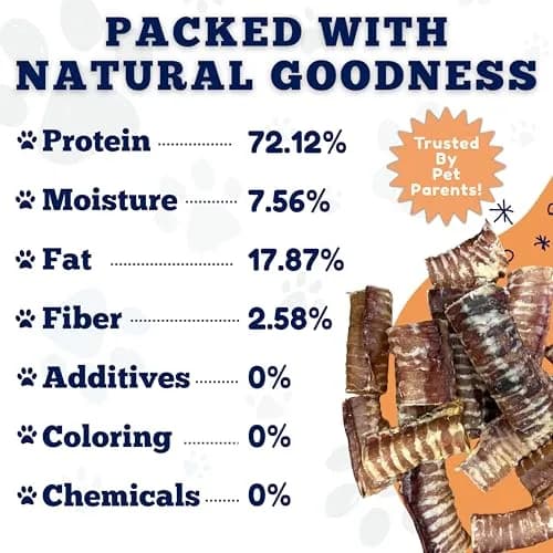 Amazing Dog Treats - 3-4 Inch Beef Trachea Rings (25 pcs) | Long-lasting, All-Natural Dog Chews for Small & Large Breeds thumbnail 5