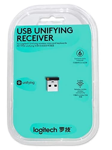 Logitech USB Unifying Receiver - 2 Pack | Compatible with Logitech Wireless Devices thumbnail 6
