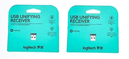 Logitech USB Unifying Receiver - 2 Pack | Compatible with Logitech Wireless Devices thumbnail 7