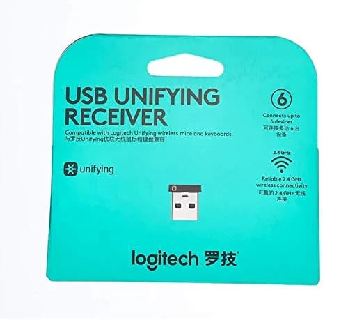 Logitech USB Unifying Receiver - 2 Pack | Compatible with Logitech Wireless Devices thumbnail 8