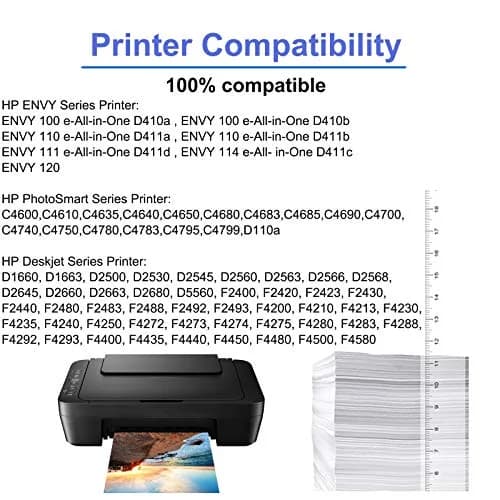 SuperInk Remanufactured Ink Cartridge for HP 60XL CC641WA CC644WA | Compatible for Deskjet & Envy Printers thumbnail 2