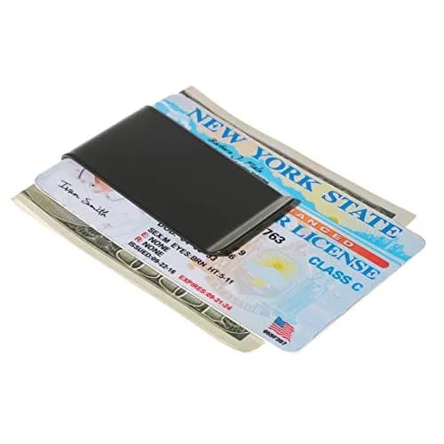 CKLT Money Clip, Cash Clip, Minimalist Wallet Slim Wallet, Stainless Steel, Secure & Stylish for Men & Boys thumbnail 3
