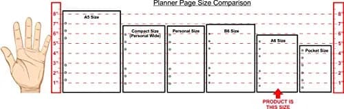 Handy Forms A6 Size Note Paper 50 Sheets | 1/4" Rule, Heavyweight, High-Quality thumbnail 3