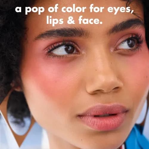 e.l.f. Monochromatic Multi Stick Sparkling Rose 5g (0.17 Oz) | Cream-to-Powder Blush for Eyes, Lips & Cheeks thumbnail 5