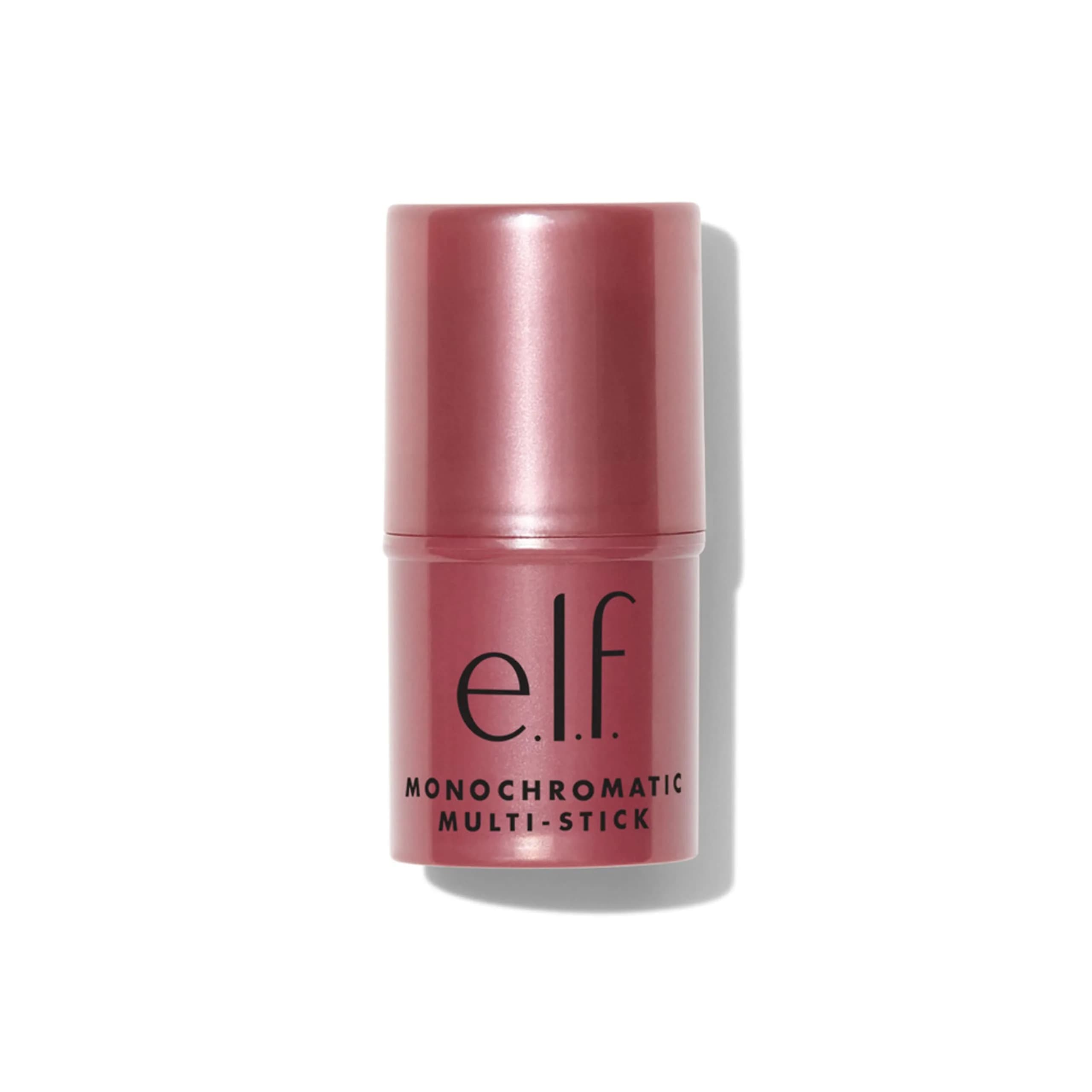 e.l.f. Monochromatic Multi Stick Sparkling Rose 5g (0.17 Oz) | Cream-to-Powder Blush for Eyes, Lips & Cheeks - view 6