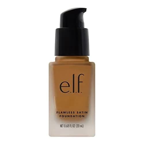e.l.f. Flawless Satin Foundation, Maple, 20ml (0.68 Fl Oz) | Lightweight Medium Coverage thumbnail 1