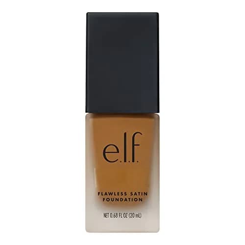 e.l.f. Flawless Satin Foundation, Maple, 20ml (0.68 Fl Oz) | Lightweight Medium Coverage thumbnail 5