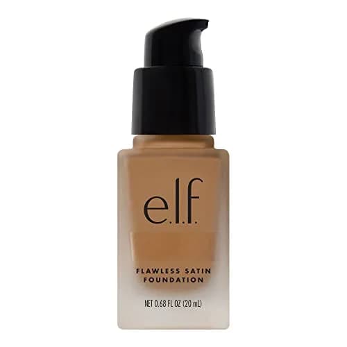 e.l.f. Flawless Satin Foundation Lightweight & Medium Coverage Linen 20ml (0.68 Fl Oz) | Semi-Matte Finish thumbnail 1