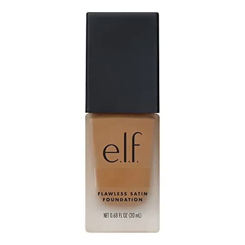 e.l.f. Flawless Satin Foundation Lightweight & Medium Coverage Linen 20ml (0.68 Fl Oz) | Semi-Matte Finish thumbnail 4