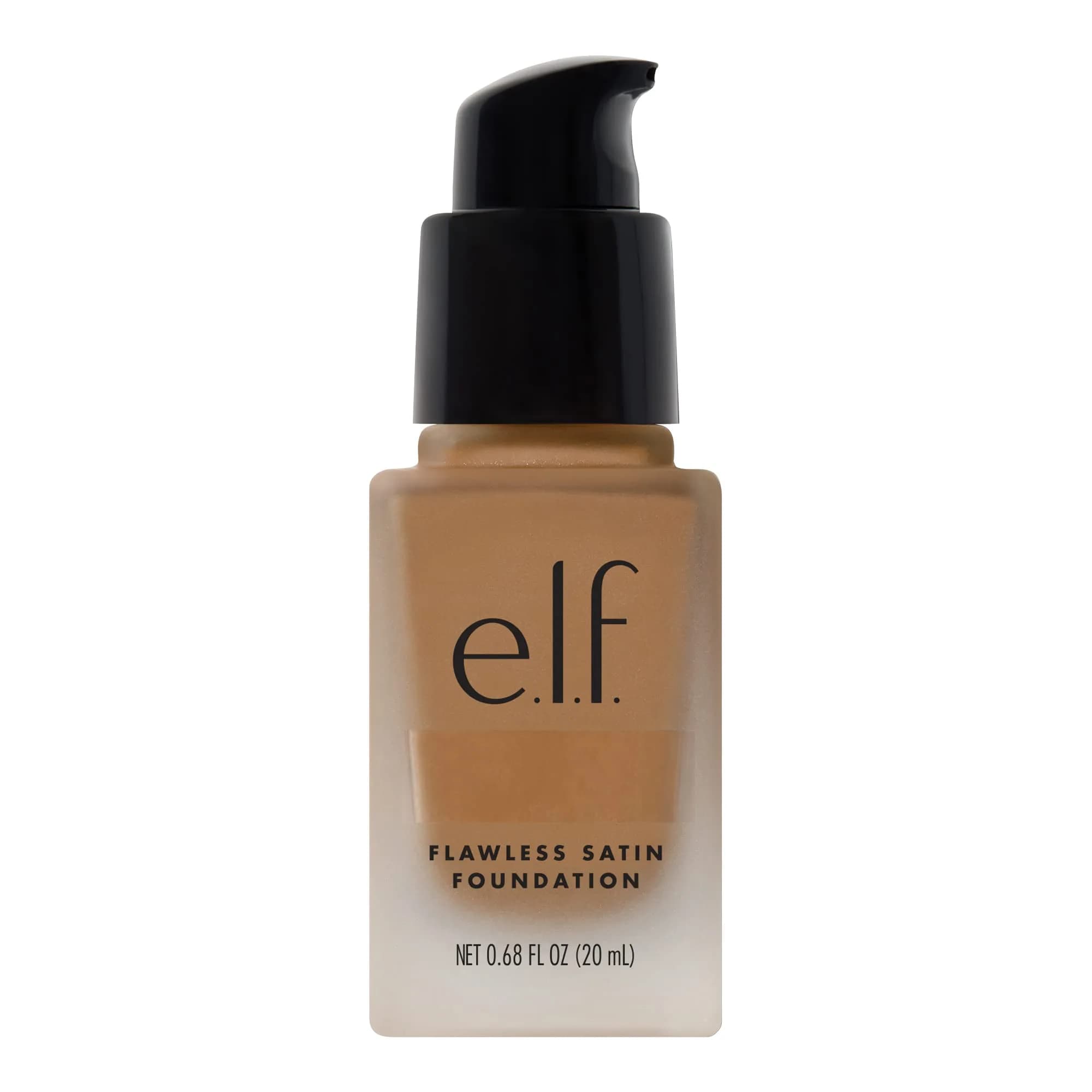 e.l.f. Flawless Satin Foundation Lightweight & Medium Coverage Linen 20ml (0.68 Fl Oz) | Semi-Matte Finish - main product image