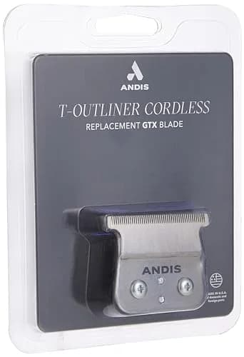 Andis Cordless T-Outliner Li Replacement Deep Tooth GTX Blade, Steel | Long-Lasting Carbon Steel Blade for Precise Hair Trimming thumbnail 3