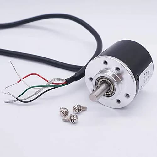 Taiss Incremental Rotary Encoder 360P/R DC 5-24V Wide Voltage 6mm Shaft | AB Two-Phase Quadrature Output thumbnail 2