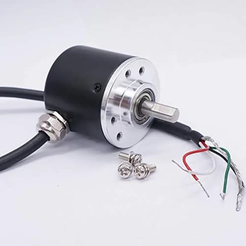 Taiss Incremental Rotary Encoder 600P/R DC 5-24V | Optical AB 2-Phase Quadrature Encoder with 6mm Shaft thumbnail 4
