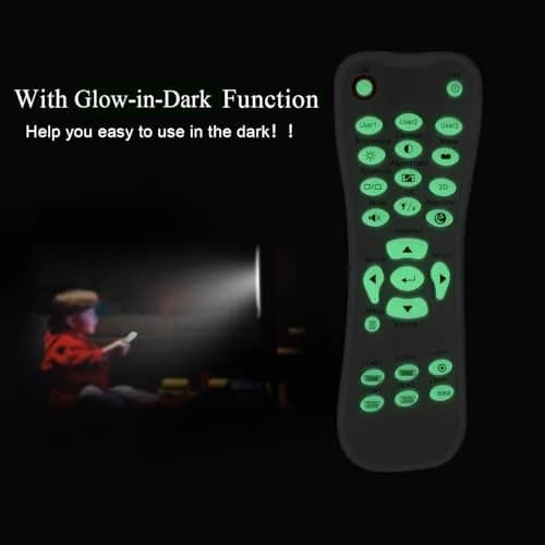 Optoma Replacement Remote Control for HD26 GT1080 GT141X DH1008 EH200ST | L-27-5KEY Controller thumbnail 2