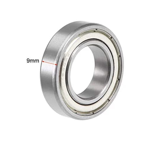 uxcell 6904ZZ Deep Groove Ball Bearing 20x37x9mm Double Shielded Chrome Steel Bearings (1-Pack) thumbnail 3
