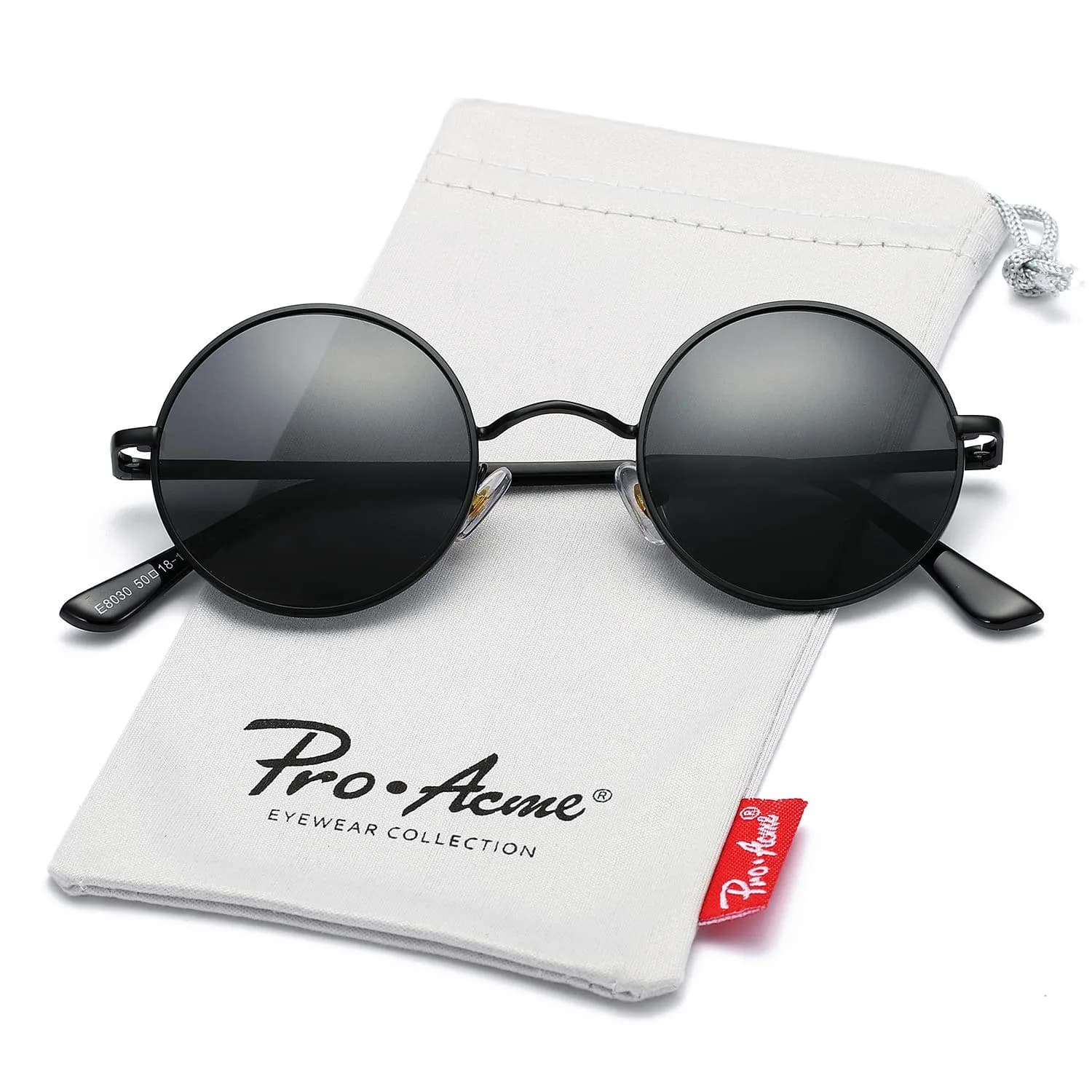 Pro Acme Small Round Polarized Sunglasses for Men Women | UV400 Protection - view 7