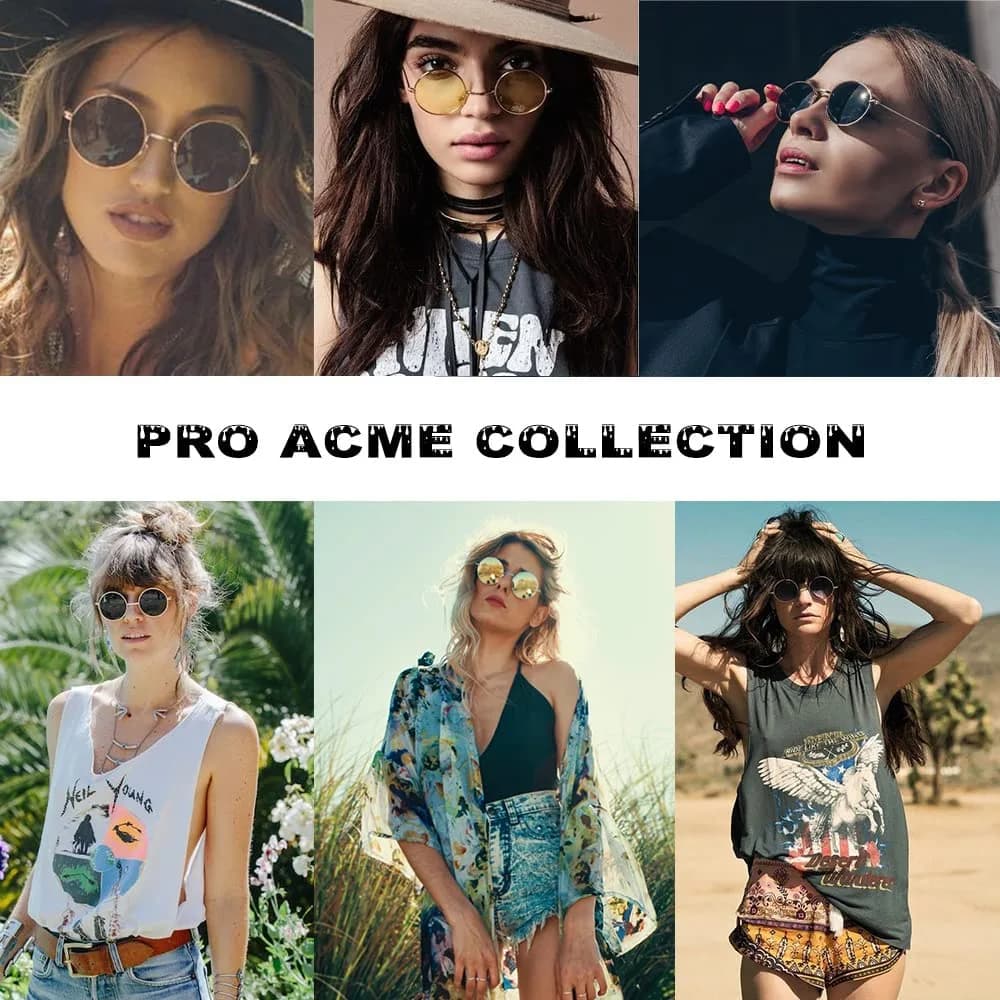 Pro Acme Small Round Polarized Sunglasses for Men Women | UV400 Protection - view 4