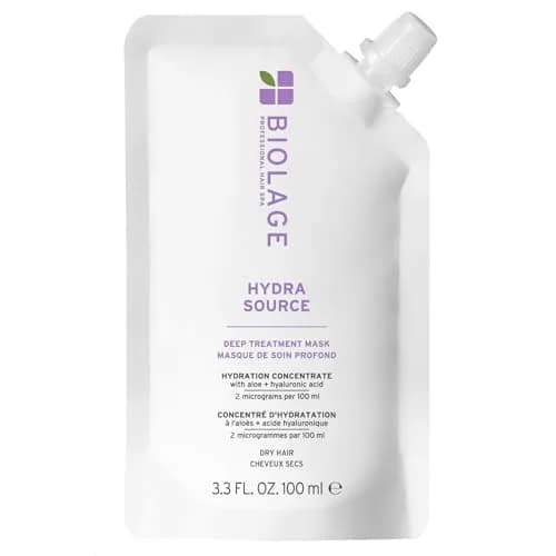 Biolage Hydra Source Deep Treatment Mask – For Dry Hair, 3.3 fl oz | Intense Hydration & Nourishment thumbnail 1