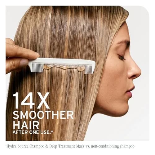 Biolage Hydra Source Deep Treatment Mask – For Dry Hair, 3.3 fl oz | Intense Hydration & Nourishment thumbnail 4