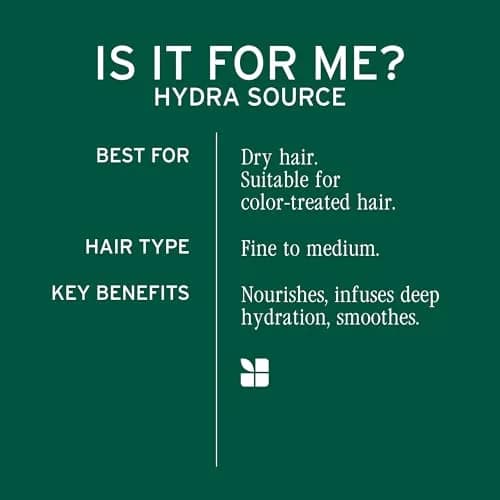 Biolage Hydra Source Deep Treatment Mask – For Dry Hair, 3.3 fl oz | Intense Hydration & Nourishment thumbnail 5