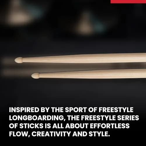 Vic Firth FS7A American Concept Freestyle 7A Drumsticks | 43.18cm (17") Hickory Wood thumbnail 4