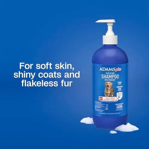 ADAMS Plus Flea & Tick Shampoo with Precor for Dogs & Cats 710ml (24 Fl Oz) | Kills Fleas, Ticks, Eggs & Lice thumbnail 5