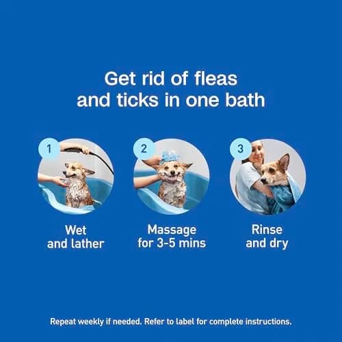 ADAMS Plus Flea & Tick Shampoo with Precor for Dogs & Cats 710ml (24 Fl Oz) | Kills Fleas, Ticks, Eggs & Lice thumbnail 9
