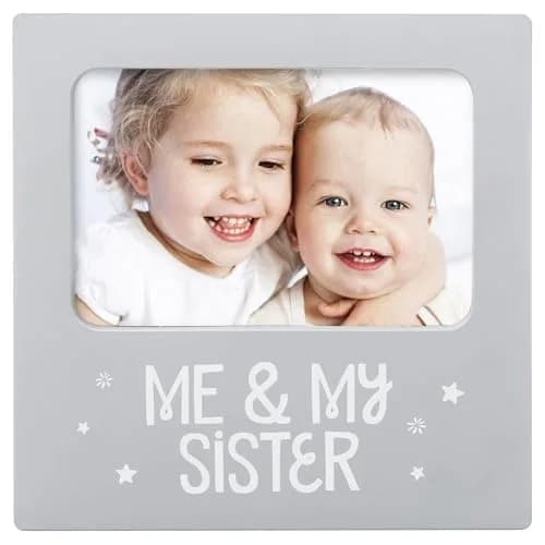 Tiny Ideas Me & My Sister Sibling Photo Frame 19 cm (7.25 in) | Cherish Sibling Bond thumbnail 1