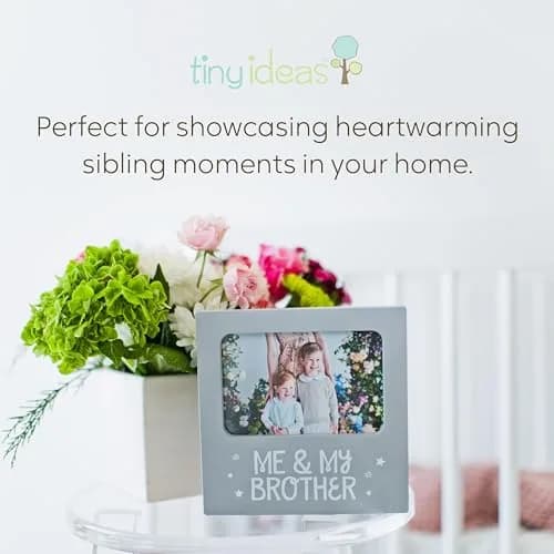 Tiny Ideas Me and My Brother Photo Frame 19.4cm (7.6in) | Celebrate Sibling Love thumbnail 6