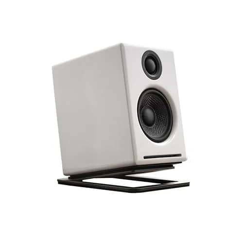 Audioengine A2+ GEN3 Wireless Computer Speakers - 6.8 kg (15 lb) - White | Bluetooth 5.4 Adaptive, aptX-HD, USB-C, RCA, AUX thumbnail 4
