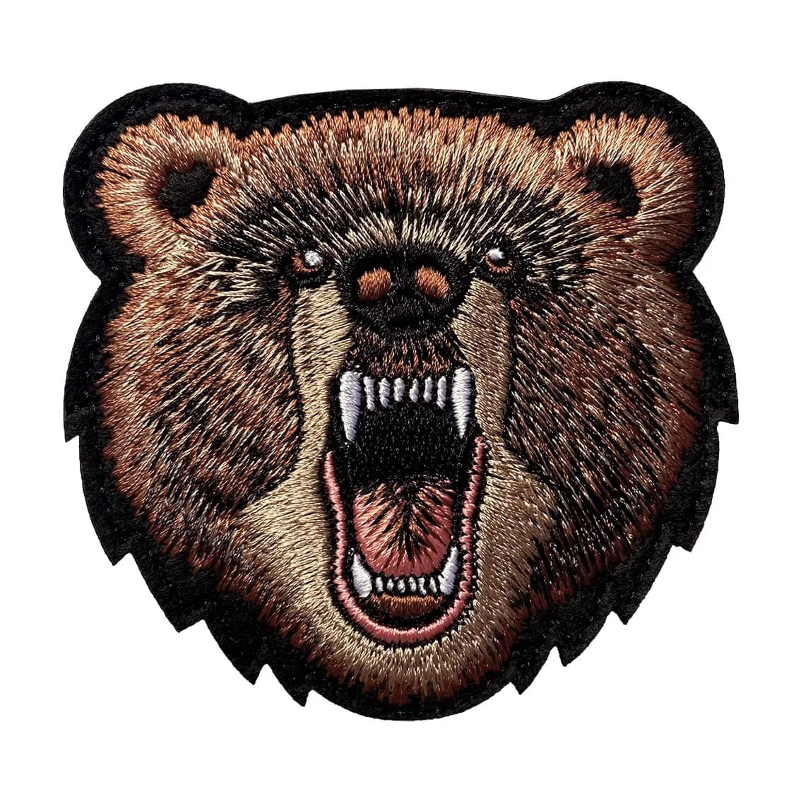 EHOPE Bear Patch Embroidered Armbands Badge 3" x 3.15" | Durable, Washable, High-Quality