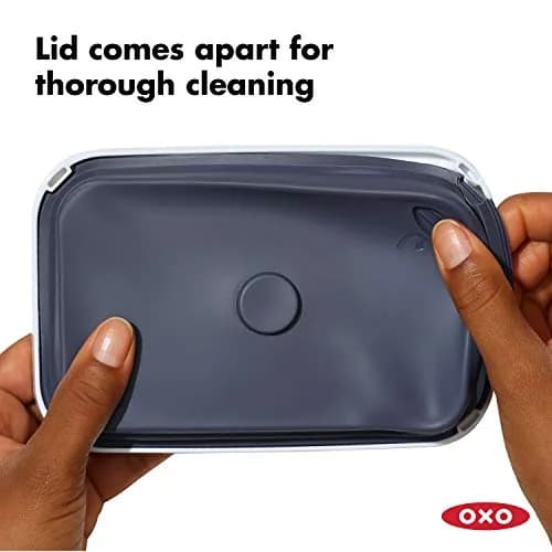 OXO Good Grips 4-Piece Mini POP Airtight Container Set - 0.2 Qt | Space-Saving Kitchen Organizer thumbnail 5