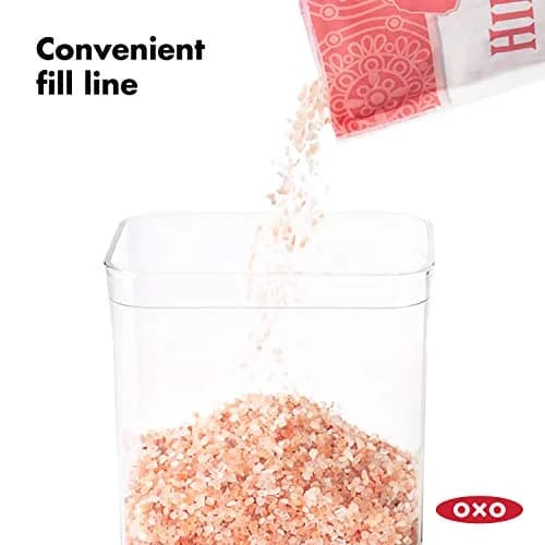 OXO Good Grips 4-Piece Mini POP Airtight Container Set - 0.2 Qt | Space-Saving Kitchen Organizer thumbnail 6
