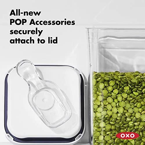OXO Good Grips 4-Piece Mini POP Airtight Container Set - 0.2 Qt | Space-Saving Kitchen Organizer thumbnail 8