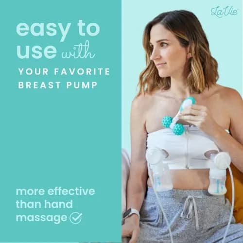 LaVie 5-in-1 Lactation Massager Roller, Manual Breastfeeding Tool 4.7 oz (133 g) | Improves Milk Flow & Relieves Discomfort thumbnail 6