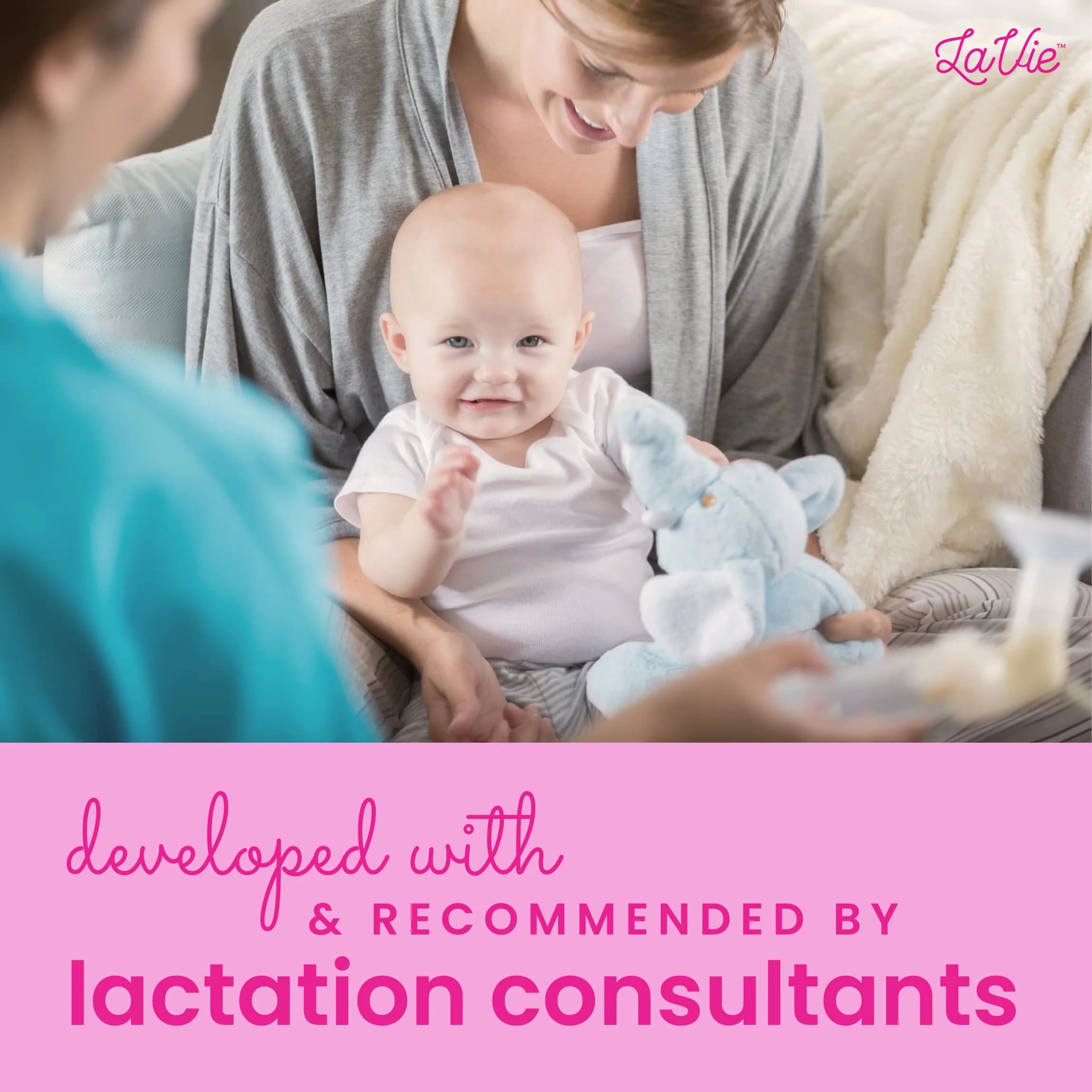 LaVie Lactation Massager Roller | Manual Breastfeeding Tool for Improved Milk Flow and Discomfort Relief - view 2