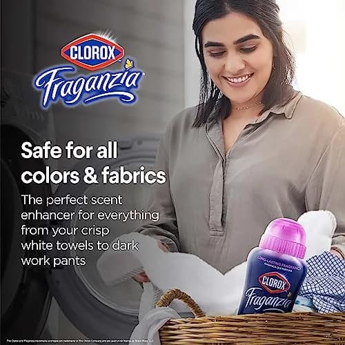 Clorox Fraganzia Laundry Scent Booster Crystals Spring Scent 1060 g (2 x 18 Oz) | Infuses Clothes with Long-Lasting Spring Fragrance thumbnail 4