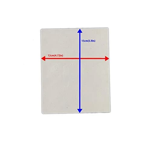 METER STAR 2 PCS Microwave Oven Mica Sheet | Thickening Heat Insulation for 99% Turntable Microwaves (12cm x 15cm) thumbnail 2
