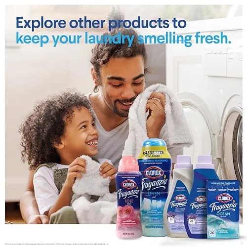 Clorox Fraganzia Scent Booster Crystals Lavender Eucalyptus Twin 36 Oz | Infuses Laundry with Long-Lasting Fragrance thumbnail 7