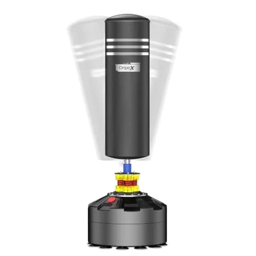 Dripex Free Standing Punching Bag for Adults, 69'' Boxing Bag with Stand | 200‑lb Resistance, Impact Absorption thumbnail 8
