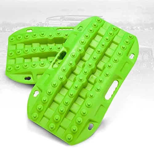 BUNKER INDUST Off Road Traction Boards 2 Pcs Short Recovery Track Traction Mats 63.5cm (25.19in) | For 4WD Mud, Sand, Snow Ramps thumbnail 1