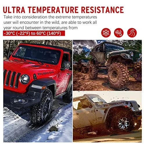 BUNKER INDUST Black 2 Pcs Off Road Traction Boards | 22.8in x 12.95in (58.4cm x 32.9cm) thumbnail 6