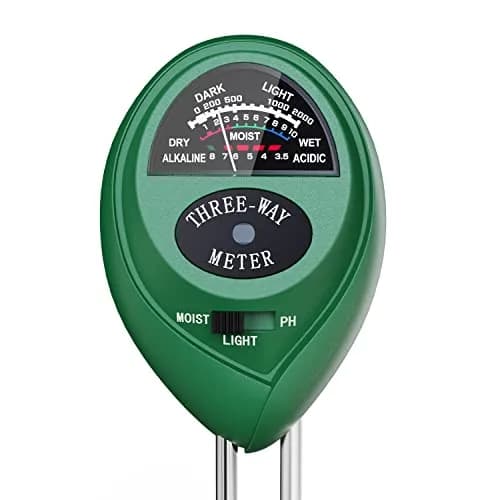 Dr.meter 3-in-1 Soil Moisture Meter, Light & pH Tester | 20cm Probe, No Battery Needed thumbnail 1