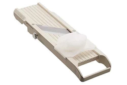 Benriner No. 64 Japanese Mandolin Slicer 32cm (12.6in) | Adjustable Thickness & 3 Stainless Steel Blades thumbnail 1